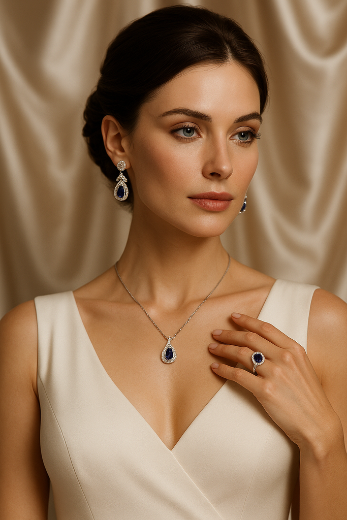 Joyería con diamantes